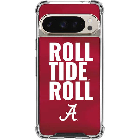 University of Alabama Roll Tide Roll Pixel 9 Pro XL Clear Case